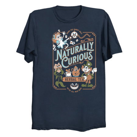 Naturally Curious - Cartoon Alice in Wonderland - Herbal Tea tiny thumbnail