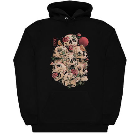 Life Grows Through Death - Skull Flowers Gift tiny thumbnail