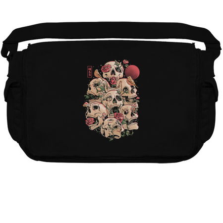 Life Grows Through Death - Skull Flowers Gift tiny thumbnail
