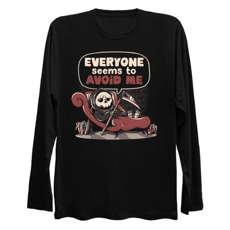 Death Issues - Funny Halloween Skull Grim Reaper Gift tiny thumbnail