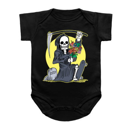 Death Holding a Flower Bouquet by Tobe Fonseca tiny thumbnail