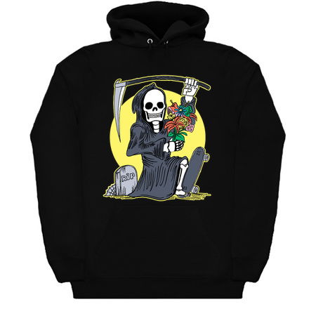 Death Holding a Flower Bouquet by Tobe Fonseca tiny thumbnail