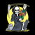 Death Holding a Flower Bouquet by Tobe Fonseca tiny thumbnail