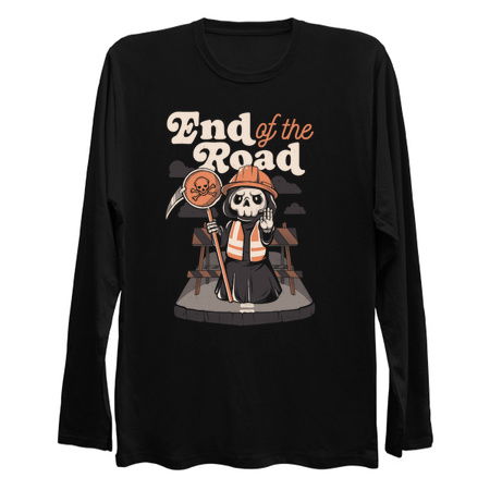End of the Road  - Funny Skull Grim Reaper Gift tiny thumbnail