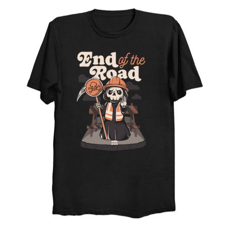End of the Road - Funny Skull Grim Reaper Gift tiny thumbnail