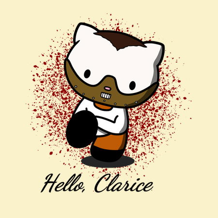 Hello Clarice Sticker Hello, Clarice. - NeatoShop