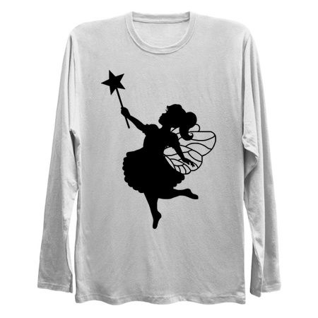 Magic Fairy Girl of Imagination Silhouette tiny thumbnail