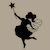 Magic Fairy Girl of Imagination Silhouette tiny thumbnail