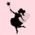 Magic Fairy Girl of Imagination Silhouette tiny thumbnail