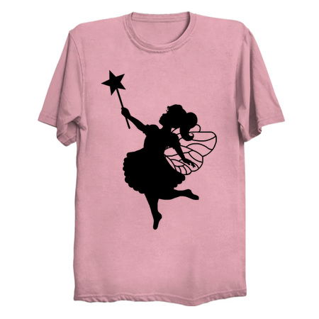 Magic Fairy Girl of Imagination Silhouette tiny thumbnail
