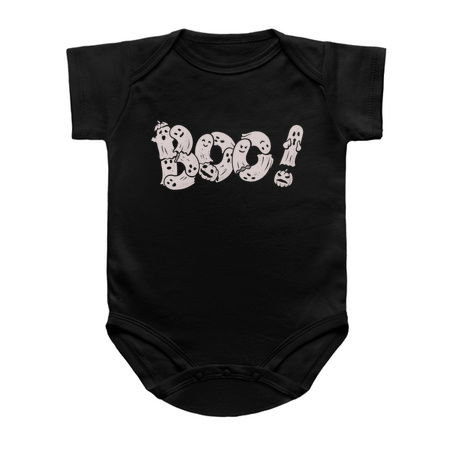 Boo - Funny Cute Ghost Typography Halloween Gift tiny thumbnail