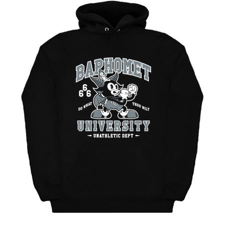 Baphomet University - Vintage Cartoon Devil - Satanic School Mascot tiny thumbnail