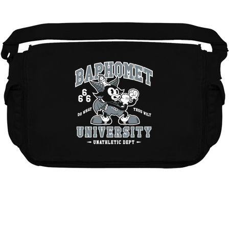 Baphomet University - Vintage Cartoon Devil - Satanic School Mascot tiny thumbnail