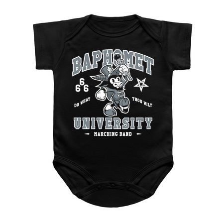 Baphomet University - Vintage Cartoon Devil - Satanic Marching Band tiny thumbnail