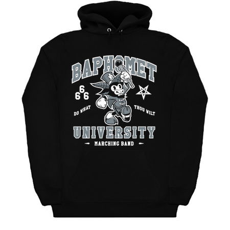 Baphomet University - Vintage Cartoon Devil - Satanic Marching Band tiny thumbnail