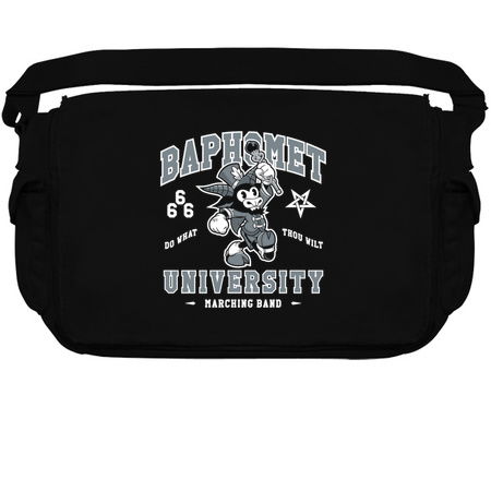 Baphomet University - Vintage Cartoon Devil - Satanic Marching Band tiny thumbnail