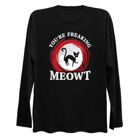 You're Freaking Meowt - Funny Halloween tiny thumbnail