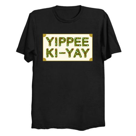 Die Hard Yippee Ki Yay Chrstmas Banner tiny thumbnail