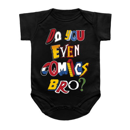 Do You Even Comics Bro - Vintage comic book logos - funny quote tiny thumbnail