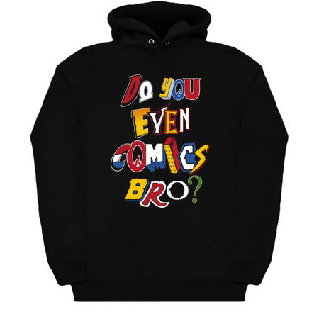 Do You Even Comics Bro - Vintage comic book logos - funny quote tiny thumbnail