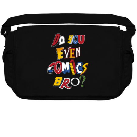 Do You Even Comics Bro - Vintage comic book logos - funny quote tiny thumbnail