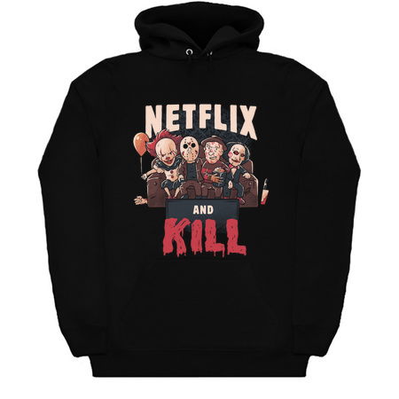 Netflix and Kill - Classic Scary Terror Movie Gift tiny thumbnail