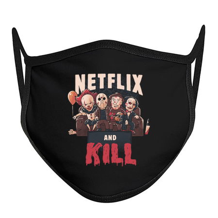 Netflix and Kill - Classic Scary Terror Movie Gift tiny thumbnail