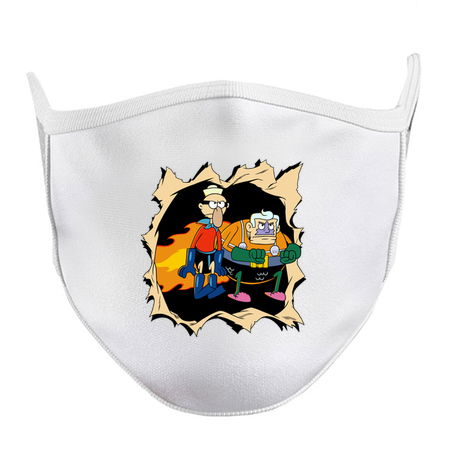 Mermaid Man and Barnacle Boy break the fourth wall tiny thumbnail