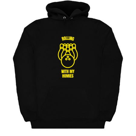 Rolling with my homies funny bowling tiny thumbnail