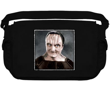 Murder Lizard Feeling Smug Fan Art Oil Portrait tiny thumbnail