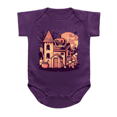 Spooky House - Cute Pumpkin Ghost Halloween Gift tiny thumbnail