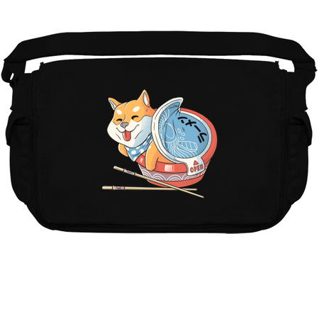 Shiba Dog Ramen Japanese Manga T-shirt by Tobe Fonseca tiny thumbnail