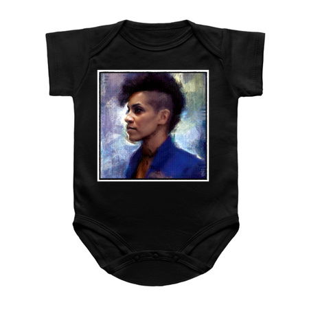 Naomi Painted Fan Art Portrait for Screaming Firehawks tiny thumbnail