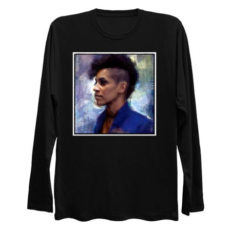 Naomi Painted Fan Art Portrait for Screaming Firehawks tiny thumbnail