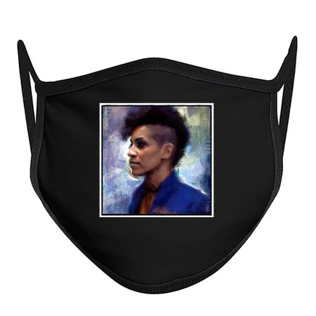 Naomi Painted Fan Art Portrait for Screaming Firehawks tiny thumbnail