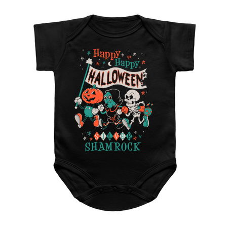 Happy Halloween Vintage Cartoon - Silver Shamrock - Creepy Cute Pumpkin tiny thumbnail