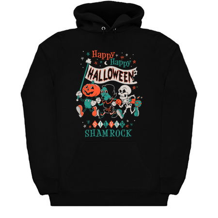 Happy Halloween Vintage Cartoon - Silver Shamrock - Creepy Cute Pumpkin tiny thumbnail