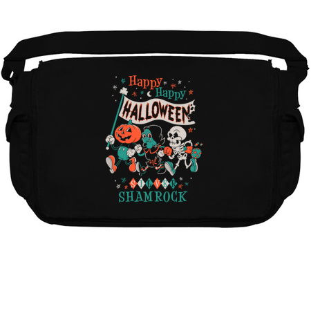 Happy Halloween Vintage Cartoon - Silver Shamrock - Creepy Cute Pumpkin tiny thumbnail