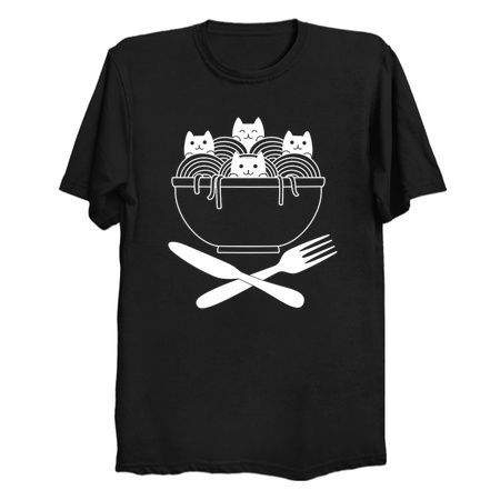 Pasta Cats Ramen Spaghetti by Tobe Fonseca tiny thumbnail