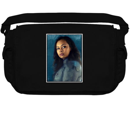 Bobbie Painted Fan Art Portrait for Screaming Firehawks tiny thumbnail