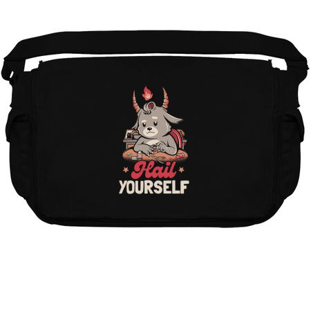 Hail Yourself - Cute Evil Creepy Baphomet Gift tiny thumbnail