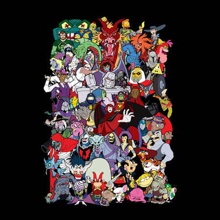 Saturday Morning Cartoon Villains - NeatoShop