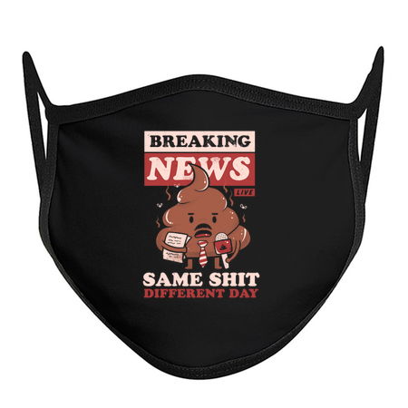 Breaking News - Cute Funny Quote Same Shit Gift tiny thumbnail