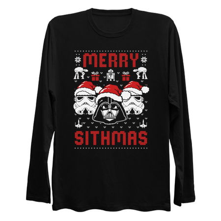 Merry Sithmas - Funny Ugly Sweater Xmas Gift tiny thumbnail