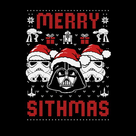 Merry Sithmas Funny Ugly Sweater Xmas Gift NeatoShop