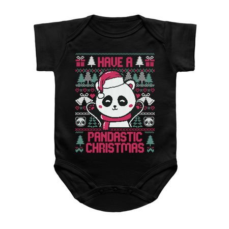 Pandastic Christmas - Funny Ugly Sweater Xmas Panda Gift tiny thumbnail