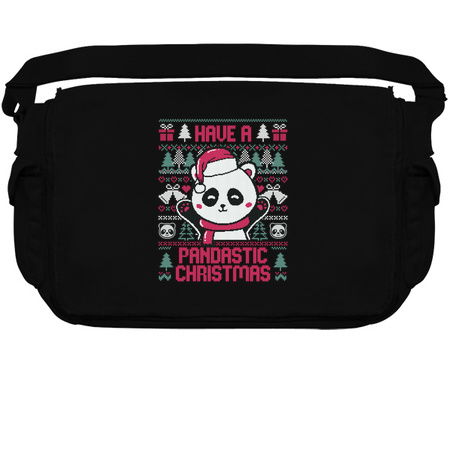 Pandastic Christmas - Funny Ugly Sweater Xmas Panda Gift tiny thumbnail