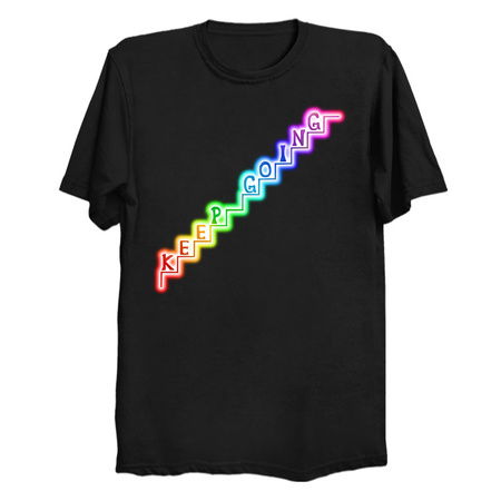 Keep Going Glowing Rainbow Stairway tiny thumbnail