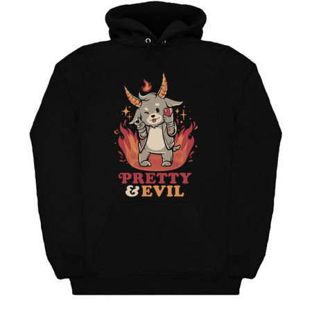Pretty and Evil - Cute Evil Creepy Baphomet Gift tiny thumbnail