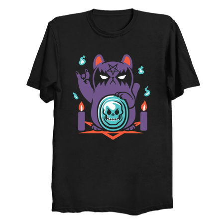 Bad Luck Satanic Cat Manekineko by Tobe Fonseca tiny thumbnail